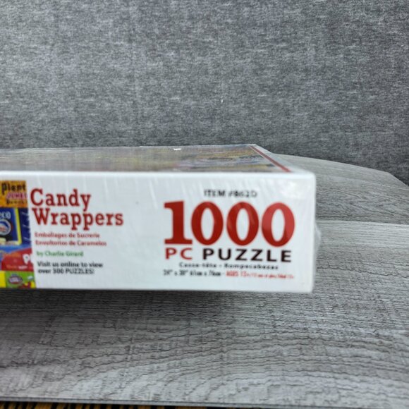 White Mountain Candy Wrapper Puzzle 1000 Pieces NIB - Picture 8 of 9